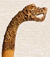 Prow of viking ship